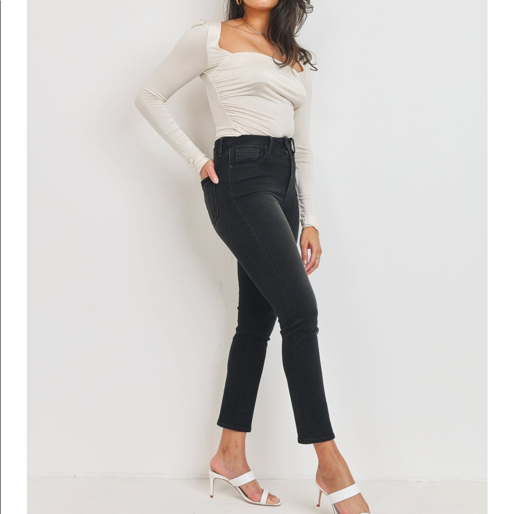Just Black Jeans with Flare